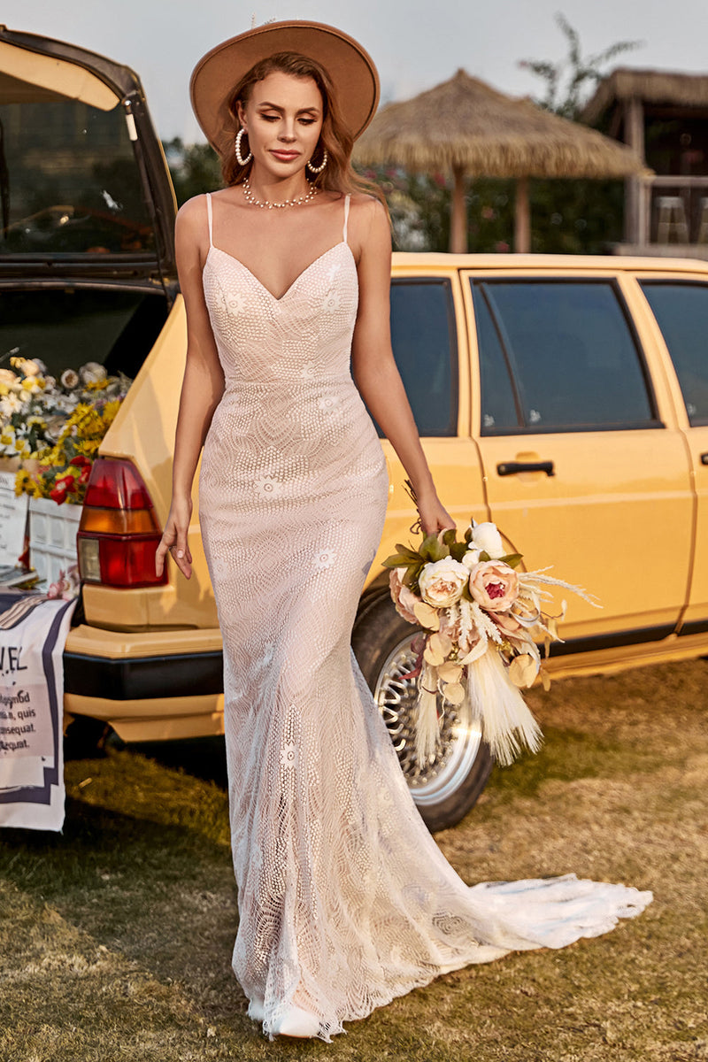 Beach wedding mermaid dresses online