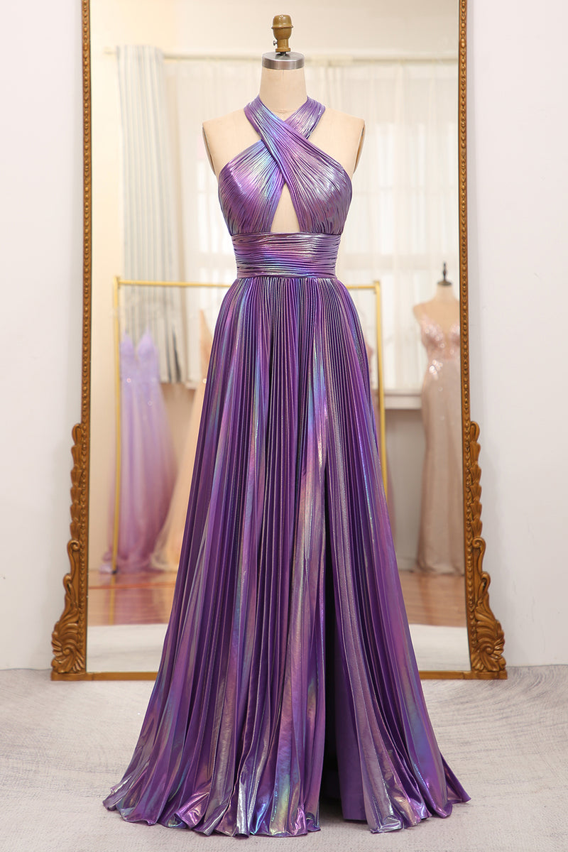 Pleated prom dress hotsell