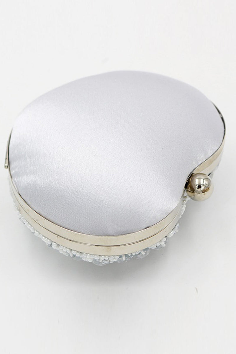 Silver on sale party clutch