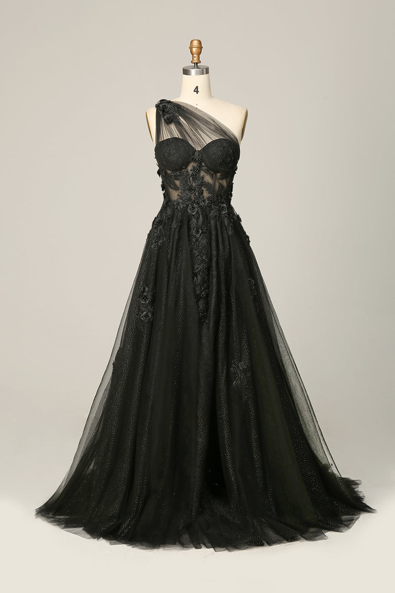 Black tulle party sales dress