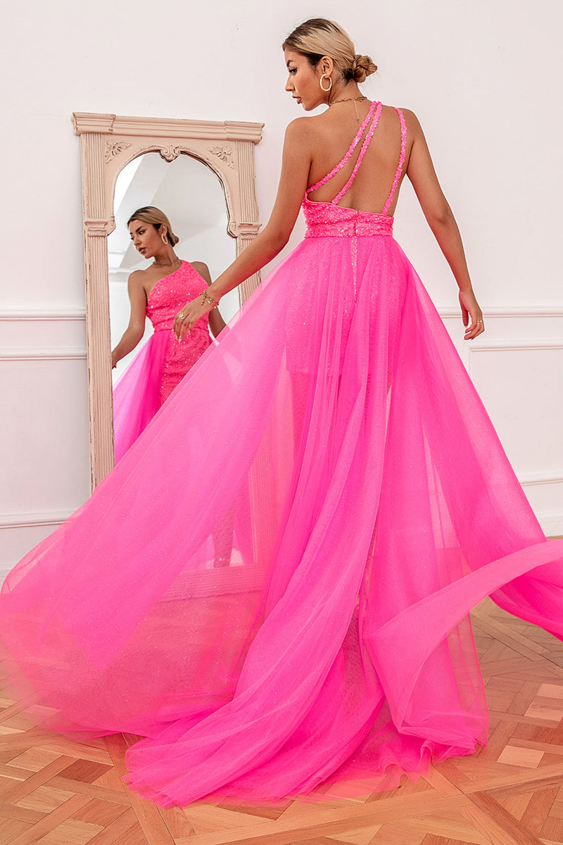 Pink glitter prom store dresses