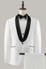 Load image into Gallery viewer, White Shawl Lapel 3 Piece One Button Men&#39;s Prom Suits