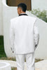 Load image into Gallery viewer, White Shawl Lapel 3 Pieces One Button Men&#39;s Suits