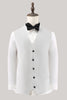 Load image into Gallery viewer, White Shawl Lapel 3 Piece One Button Men&#39;s Prom Suits