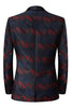 Load image into Gallery viewer, Dark Navy 2 Pieces Shawl Lapel Men&#39;s Suits