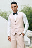 Load image into Gallery viewer, Ivory Peak Lapel 3 Pieces One Button Men&#39;s Prom Suits