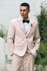 Load image into Gallery viewer, Ivory Peak Lapel 3 Pieces One Button Men&#39;s Prom Suits