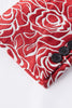 Load image into Gallery viewer, Shawl Lapel Red Rose 2 Piece One Button Men&#39;s Suits