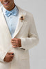 Load image into Gallery viewer, Notch Lapel Ivory Single Breasted 2 Pieces Men&#39;s Prom Suits