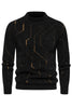 Load image into Gallery viewer, Khaki Men&#39;s Slim Fit Pullover Knitted Sweater