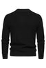 Load image into Gallery viewer, White Jacquard Round Neck Men&#39;s Knit Sweater