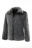 Load image into Gallery viewer, Warm Turn-down Collar Simple Outdoor Origina Faux Fur Coat