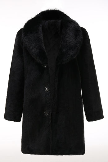 Outwear Fur Collar Winter Thicker Long Coat Parker Jacket