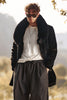 Load image into Gallery viewer, Black Plush Mink Long Coat Jacket