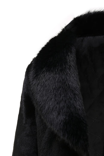 Outwear Fur Collar Winter Thicker Long Coat Parker Jacket