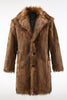 Load image into Gallery viewer, Brown Faux Fur Turndown Collar Fashion Overcoats for Winter