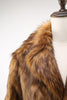 Load image into Gallery viewer, Brown Faux Fur Turndown Collar Fashion Overcoats for Winter