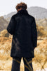 Load image into Gallery viewer, Black Thick Fluffy Long Sleeve Warm Shaggy Jacket Coat