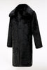 Load image into Gallery viewer, Black Winter Warm Coat Jacket Long Overcoat Outwear