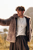 Load image into Gallery viewer, Khaki Mink Fur Long Sleeves Winter Hooded Short Warm Coat Jacket