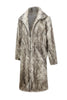 Load image into Gallery viewer, Light Grey Fluffy Jacket Thicken Soft Long Winter Parka Jackets