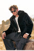 Load image into Gallery viewer, Black Faux Fur Thickened Jacket Coat Warm Long Sleeve Fluffy Coat