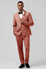 Load image into Gallery viewer, Notch Lapel Coral Single Breasted 3 Pieces Men&#39;s Suits