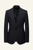 Load image into Gallery viewer, Dark Blue Notched Lapel 2 Piece Men&#39;s Suits