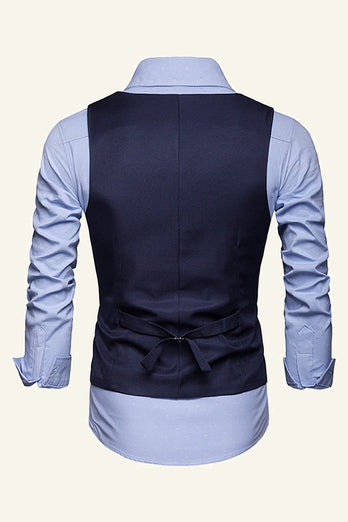 Lapel Single Breasted Men's Suit Vest