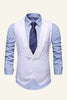 Load image into Gallery viewer, Black Single Breasted Shawl Lapel Men&#39;s Vest