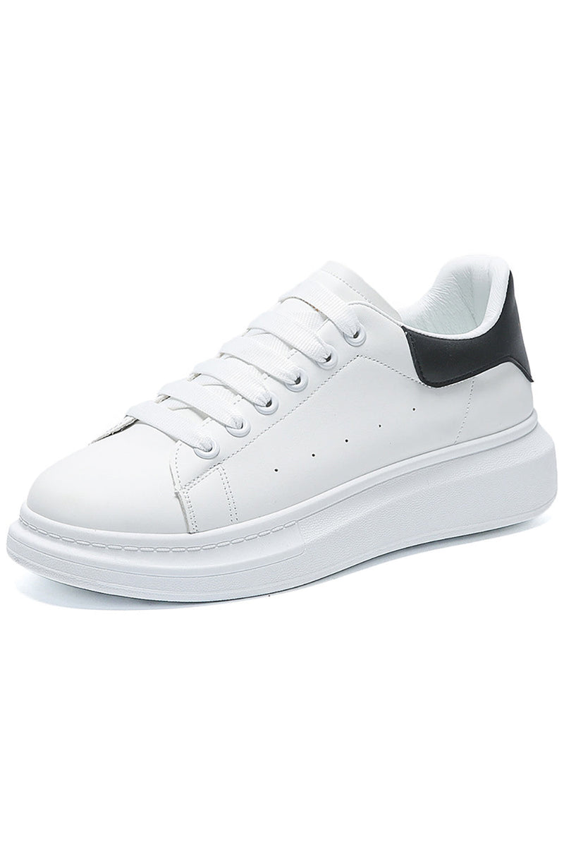 Load image into Gallery viewer, Casual White Light Weight Fashion Sneaker