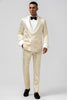 Load image into Gallery viewer, Champagne Shawl Lapel 2 Pieces Men&#39;s Suits