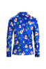 Load image into Gallery viewer, Blue Snowman Printed 3 Piece Men&#39;s Christmas Suits