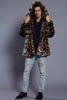 Load image into Gallery viewer, Brown Open Front Lapel Neck Long Faux Fur Men Coat