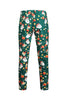 Load image into Gallery viewer, Men&#39;s Green Christmas Printed 3-Piece One Button Party Suits