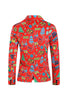 Load image into Gallery viewer, Men&#39;s Green Christmas Printed 3-Piece One Button Party Suits