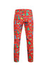 Load image into Gallery viewer, Men&#39;s Green Christmas Printed 3-Piece One Button Party Suits