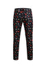 Load image into Gallery viewer, Men&#39;s Black Christmas Printed 3-Piece One Button Party Suits