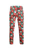 Load image into Gallery viewer, Notched Lapel One Button Santa Claus Printed Red Men&#39;s Suits