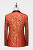 Load image into Gallery viewer, Orange Shawl Lapel 2 Piece Men&#39;s Prom Suits