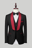 Load image into Gallery viewer, Royal Blue 3 Piece Shawl Lapel Men&#39;s Prom Suits