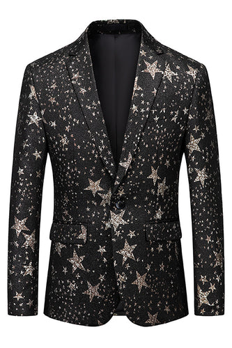 Black Stars Men's Prom Blazer