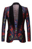 Load image into Gallery viewer, Grey Jacquard Blazer for Men