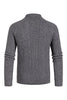 Load image into Gallery viewer, Grey Men&#39;s Casual Stand Collar Pullover Sweater