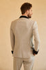 Load image into Gallery viewer, Grey Shawl Lapel Double Breasted 2 Piece Men&#39;s Suits