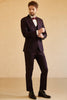 Load image into Gallery viewer, Notched Lapel Single Button Wedding Suit