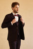 Load image into Gallery viewer, Notched Lapel Single Button Wedding Suit