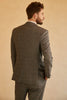 Load image into Gallery viewer, Grey Peak Lapel Men Wedding Suit