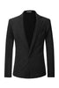 Load image into Gallery viewer, Grey Knitted Notched Lapel Men&#39;s Blazer