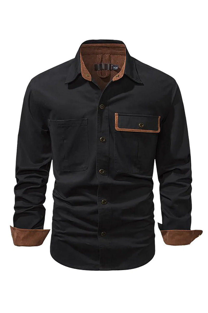 Load image into Gallery viewer, Men&#39;s Workwear Washed Cotton Shirt